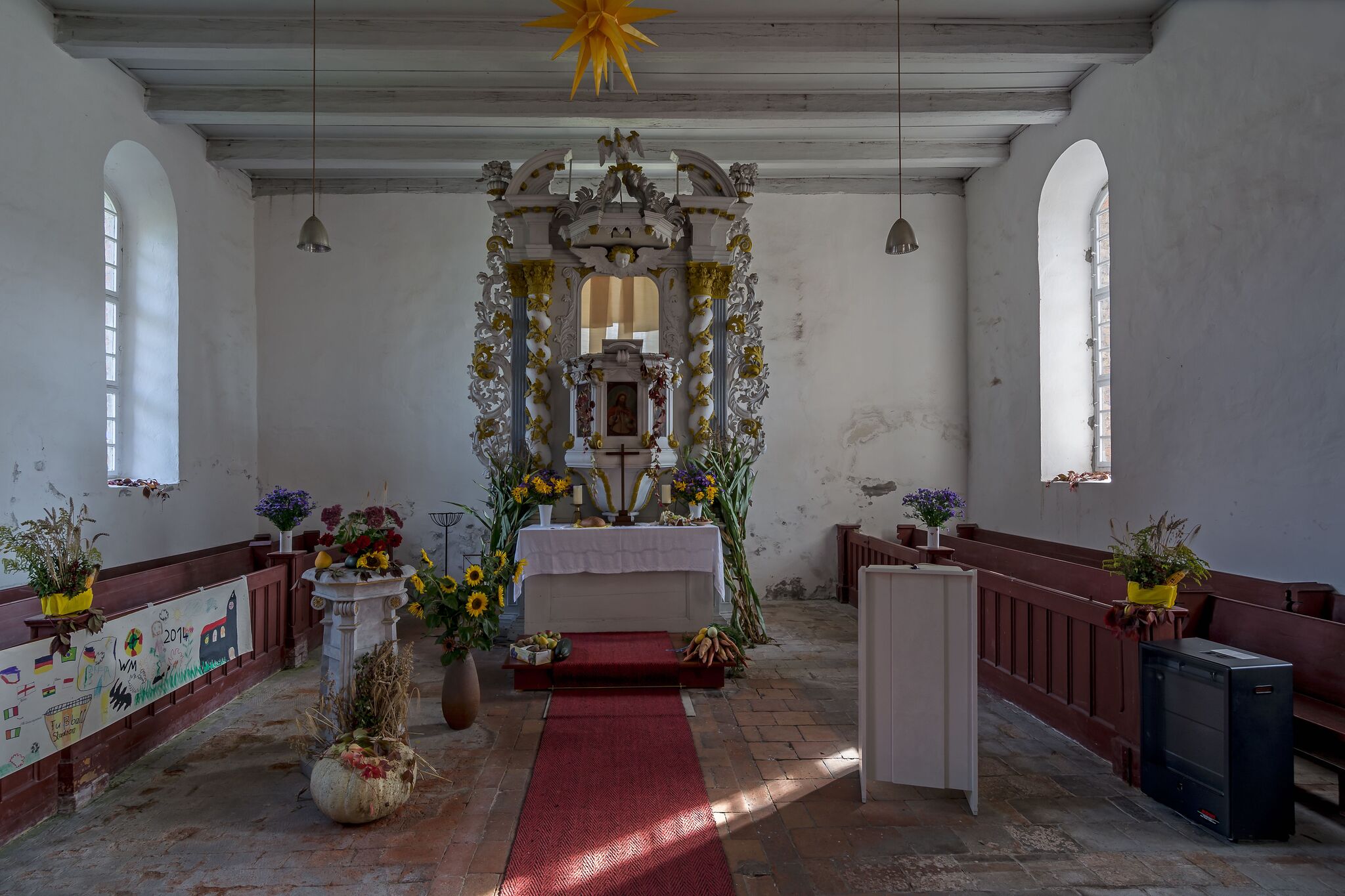 Kirche Grüntal / Altar